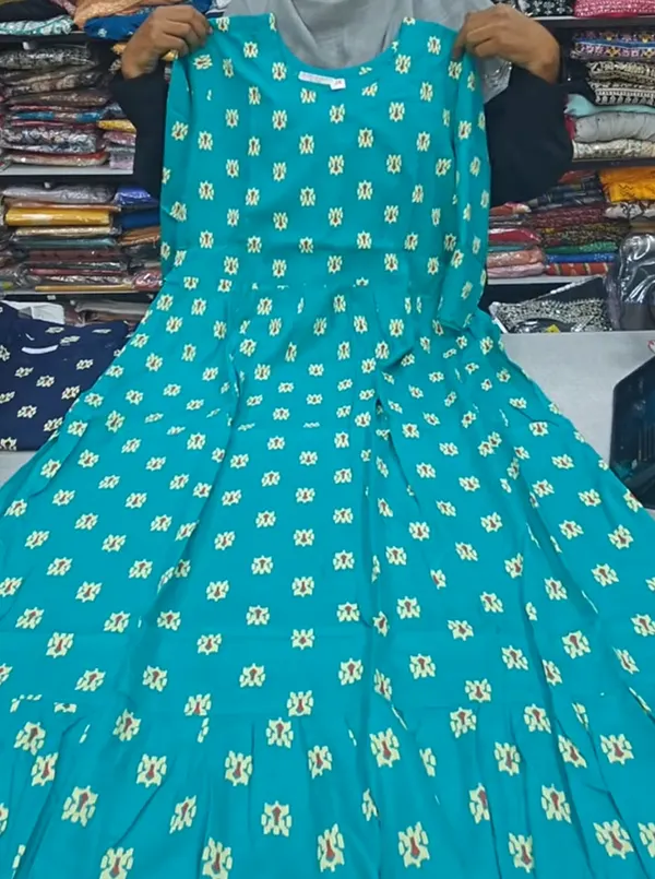 Premium Rayon Full Length Maxi Gown | MG112